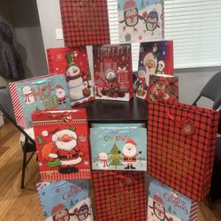 Christmas Bags Different Sizes 