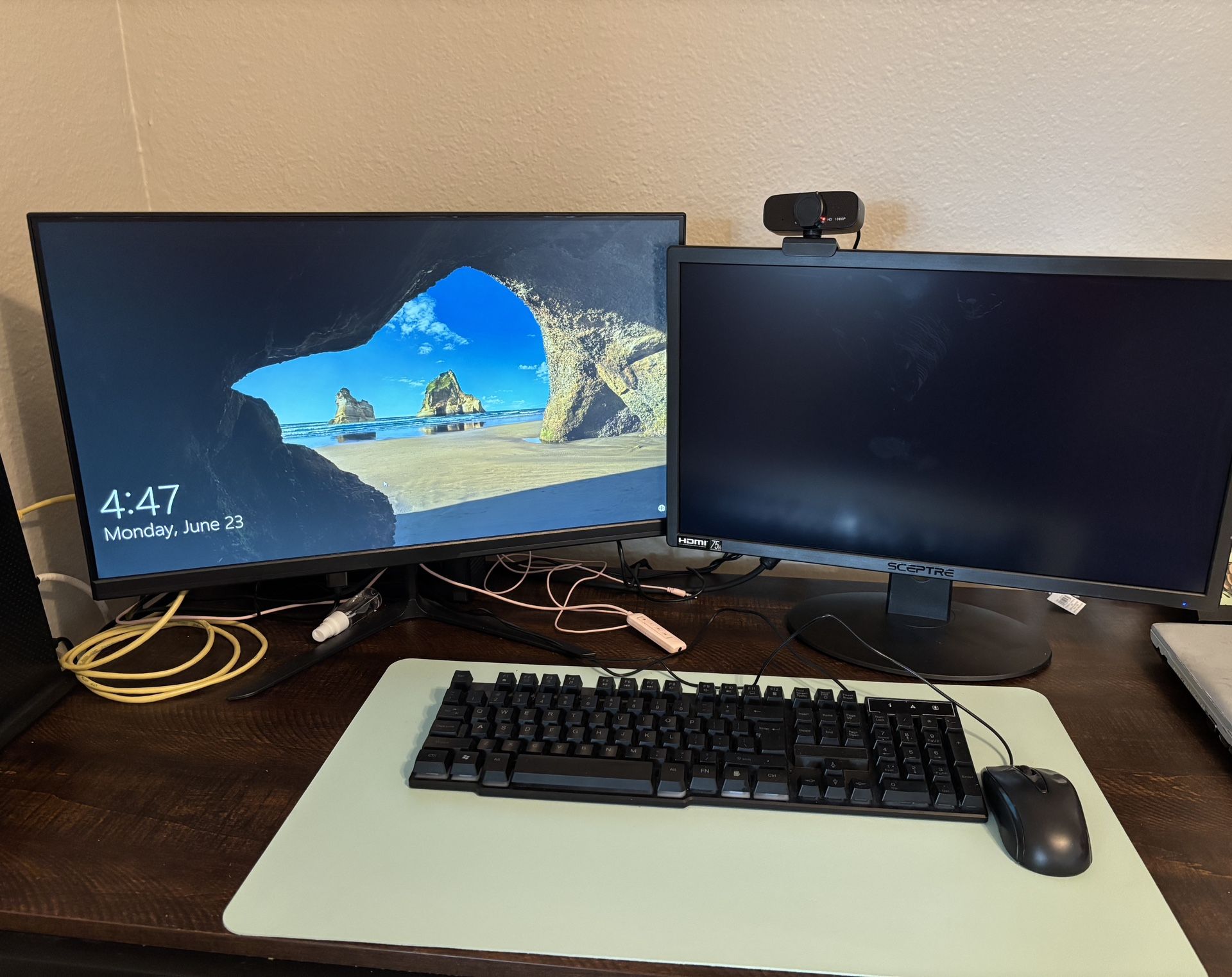HP Computer With Monitor