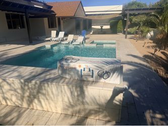 Pool lounge chairs