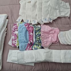 Cloth Diapers Pañales De Tela