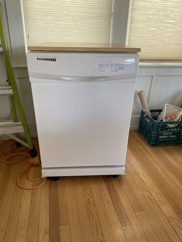 Whirlpool portable dishwasher “great condition” for Sale in Seattle, WA