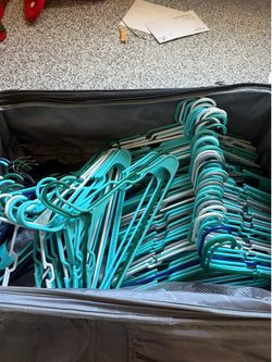 77 multi-colored hangers