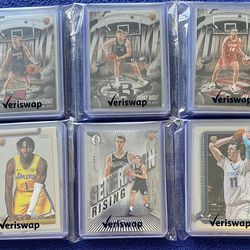 30 NBA ROOKIE CARDS Original. Genuine. Authentic. All Pack Fresh. New Ultra PRO Penny Sleeves and New Ultra PRO Top Loaders. 5 cards per bag.