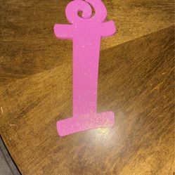 decorative shiny capital letters HOBBY LOBBY