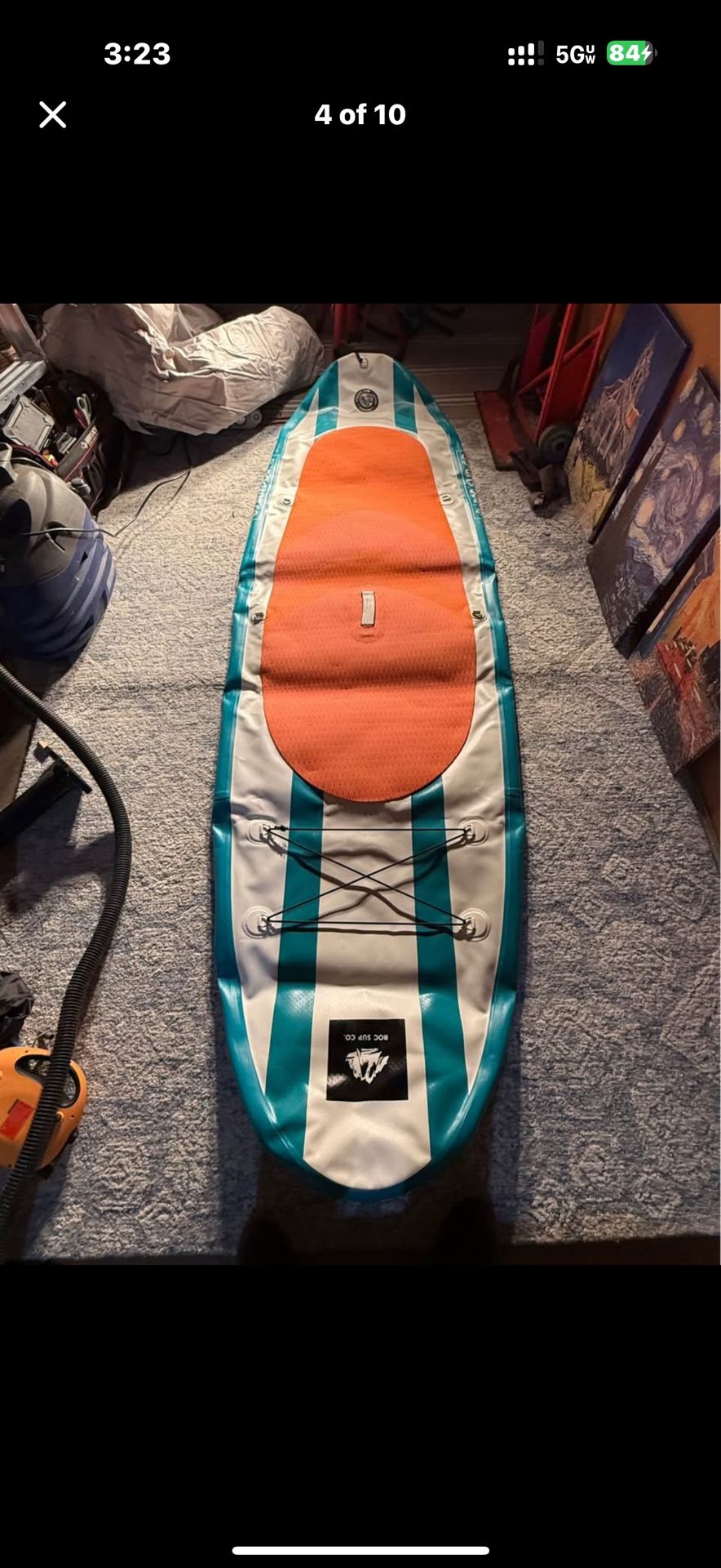 **L@@K @ 2 SUP RoC Sup & Funwater** Like New + Pumps & Accessories**