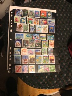Stamps. Japanese pictorials