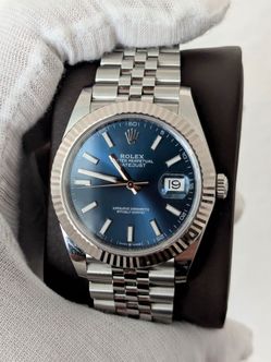 Datejust 41 blue