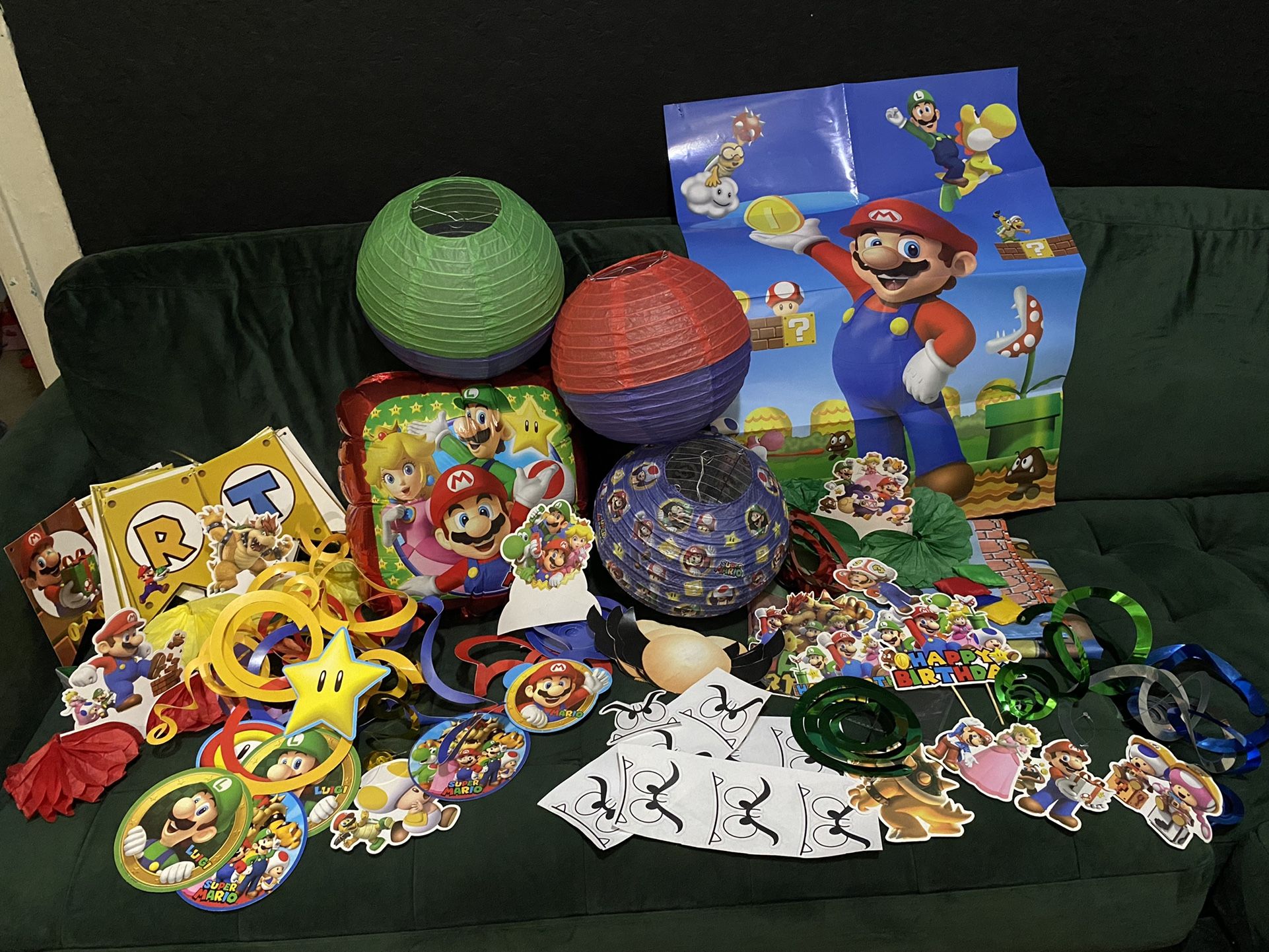 Super Mario Party Supplies 