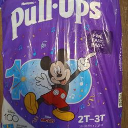 Huggies Pull-Ups 2T - 3T  31 Count 