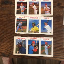 Vintage Baseball Sports cards
