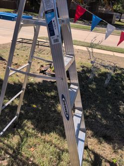 Werner 6 ft Aluminum Step Ladder 250 lbs