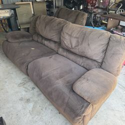 COUCH SET (RECLINERS) OBO