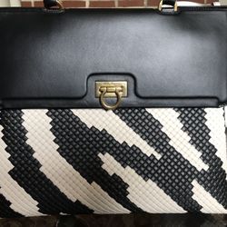 Salvatore Ferragamo Trifolio TH Top Handle Bag 