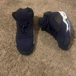 Air Jordan 5 Navy Blue Size 10