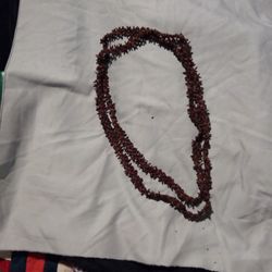 Jamaica Necklace. Made Out Of S E E D. Single Line 26 In Long, Fold It In Half 13 In