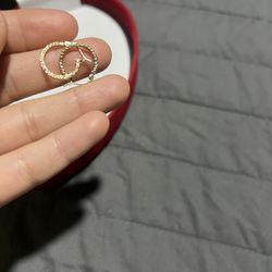 Argollitas De Oro 14k $210
