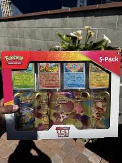 151 Mini Tin 5-Pack