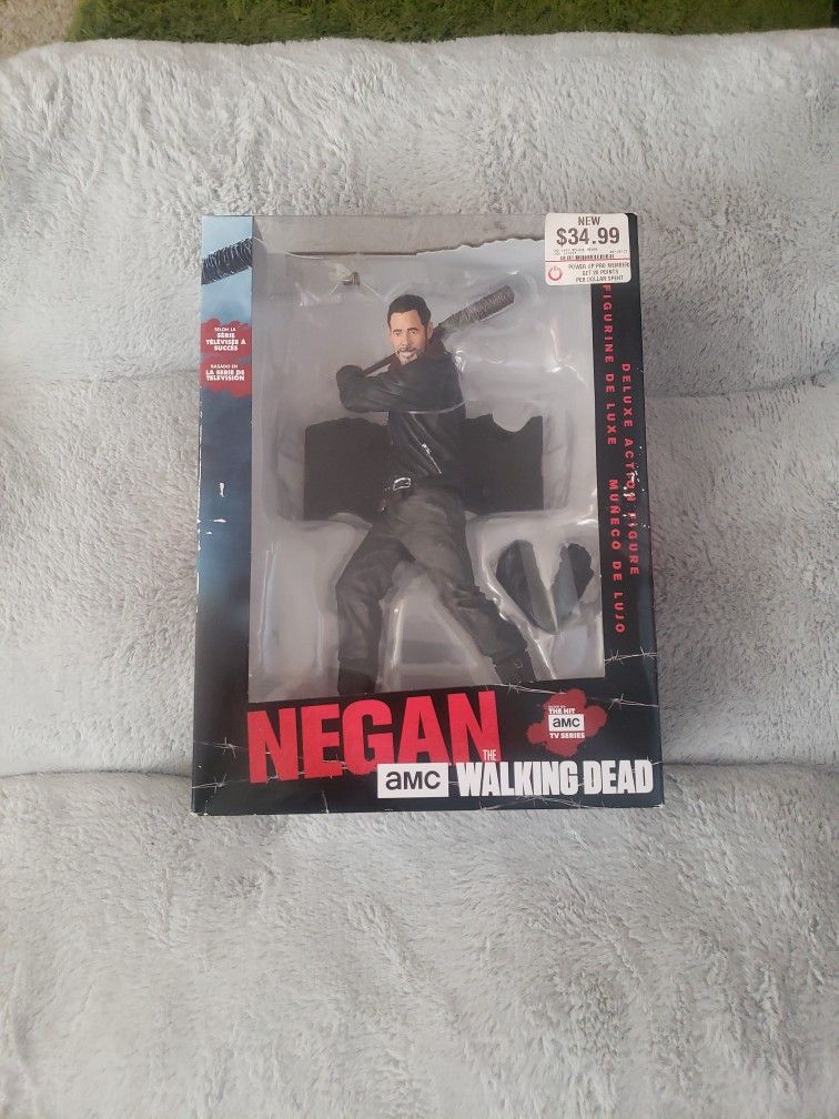 Negan With Lucille 10 Inch Deluxe Action Figure