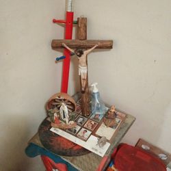 Religious Cross Virgin Mary Statue To Angel Statues