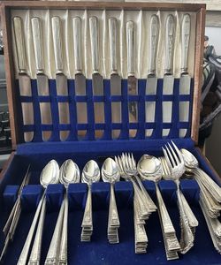 Lot Of Antique Silverware