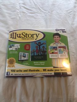 Brand New Illustory Publish Your Story Book creations by You