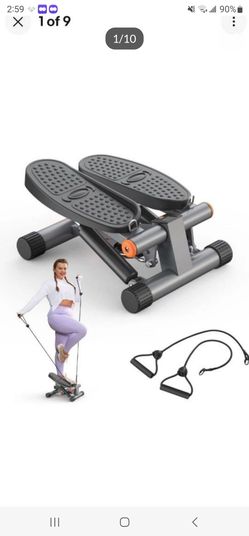 Niceday Stepper for Exercise with Resistance Bands Home Workout with LCD Monitor