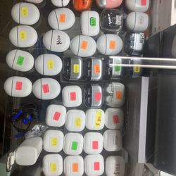 AirPods - Samsung buds - Google Pixel Buds Pro - Skull Candy Buds - Wireless Ear Buds - Headphones