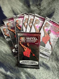 2021 Skybox Metal Universe Champions Hobby Packs