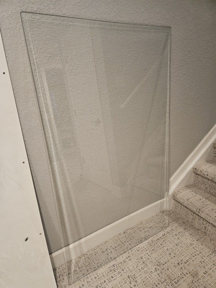 5 Foot X 3 Foot Glass Topper / Piece Of Glass