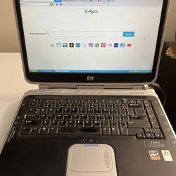 Internet Ready HP Pavilion ZV6000 Wide Screen With Antivírus Plus Microsoft Word Complete Plus DVD Player