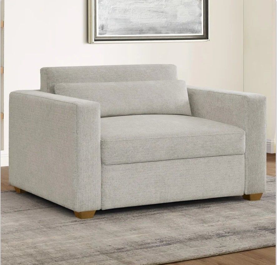 Thomasville Dillard Fabric Twin Size Convertible Sleeper Chair