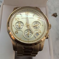 MICHAEL KORS WATCH GOLD COLORED WATCH