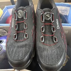 Dexter Mens THE C9 Knit BOA Black Red bowling shoes