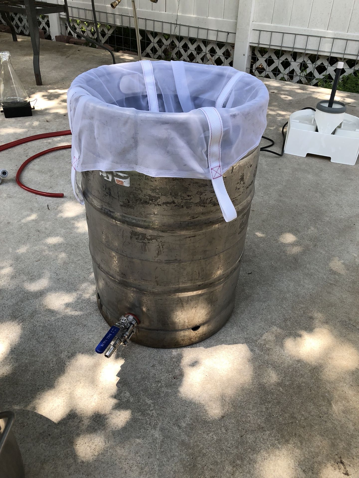Brewing keggle
