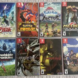 Nintendo Switch video games - Used, complete, in great condition