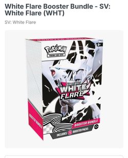 White flare booster bundle