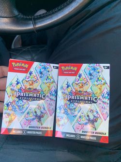 Pokemon prismatic evolutions booster bundle