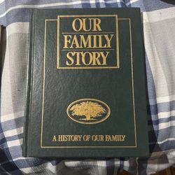 Vtg Our Family Story: A History of Our Family 1986 Hardcover Julie Hausner