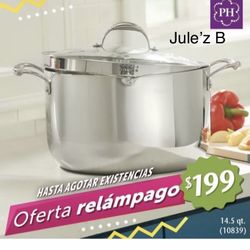 Princess House Olla De 14.5 Qts Tri-ply Nueva En Su Caja 