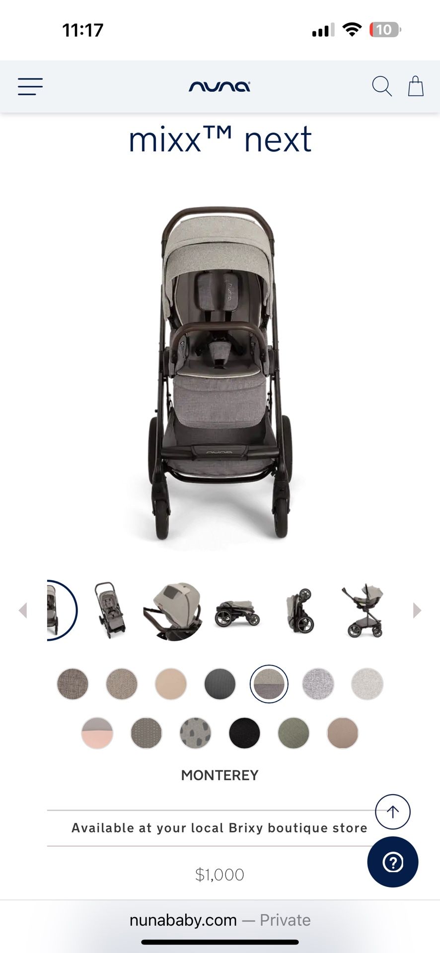 Nuna Mixx Next Stroller