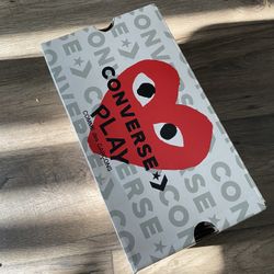 CDG CONVERSE - Comme Des Garçons - Designer Sneakers Size 6 Women’s Size 8 Men’s