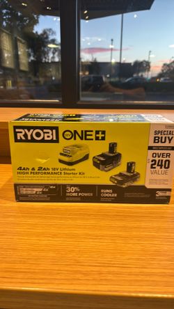 RYOBI High Performance Starter Kit