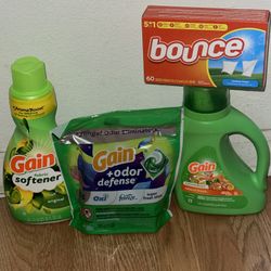 Mini bundle all for 20$ Laundry supplies 