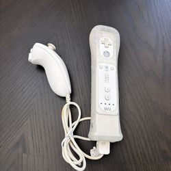 Wii Remote With Nunchuck