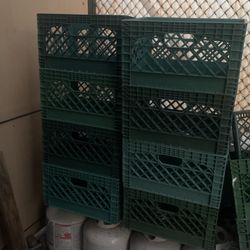 Tenth Version Of Many Green Milk Crates Available Need Gone