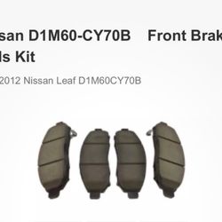 Nissan D1M60-CY70B  Front Brake Pads Kit  /2011-2012 Nissan Leaf