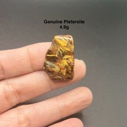 Pietersite Genuine  Stone from Namibia Africa 4.9g RARE (Free Selenite Stick)