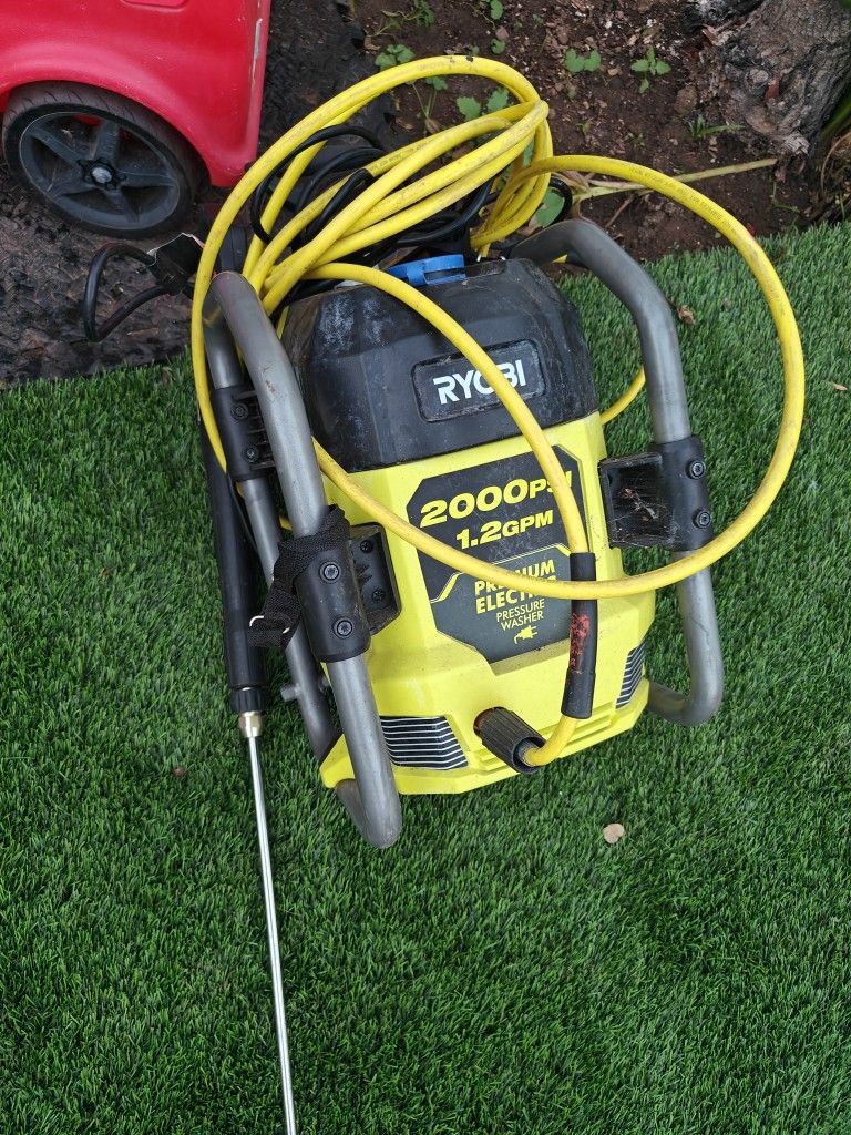 Ryobi 2000 Psi Pressure Washer