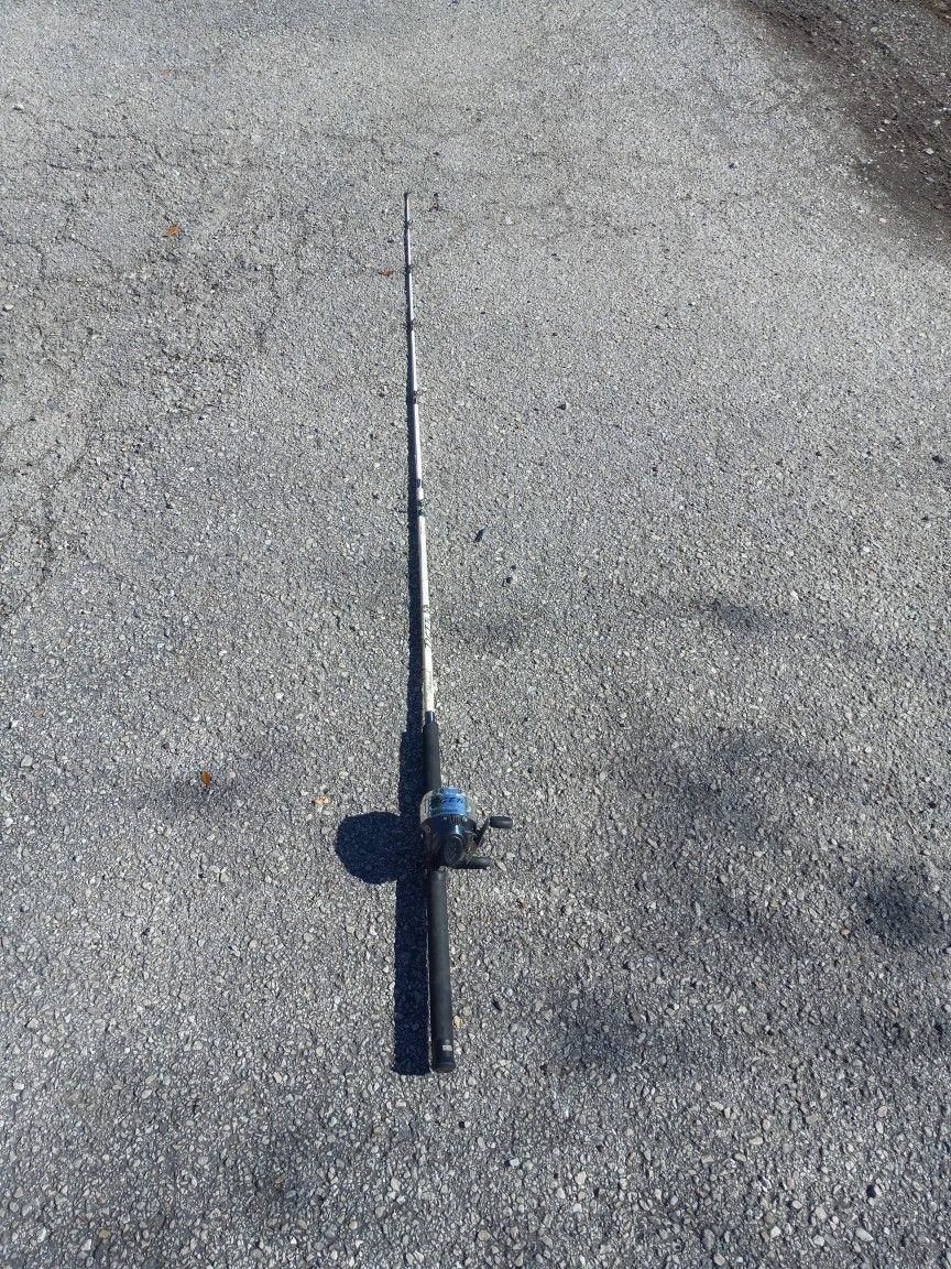 Shakespeare Tiger Catfish Special Fishing Pole Rod AND REEL  COMBO