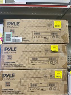 Pyle PREA86BTH Bluetooth Hybrid Stereo Home Pre-Amplifier